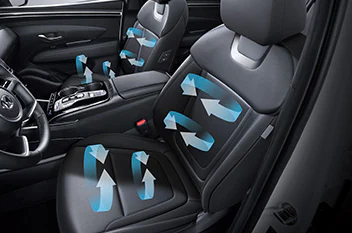 Вентилируемые передние сиденья