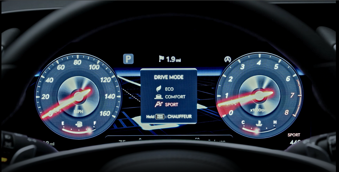 Hyundai G90, Тежеу режимдері