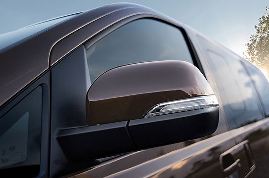 Бұрылыстың бүйір қайталағышы бар сыртқы айналар